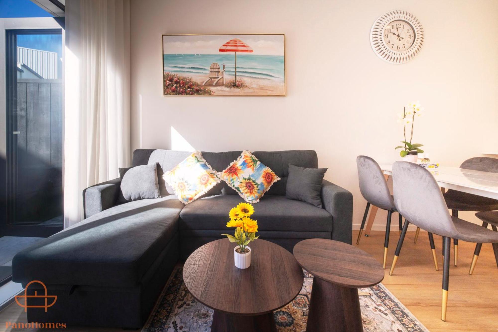 Modern Townhouse Close To City With Full Kitchen - Ellerslie Окленд Екстер'єр фото
