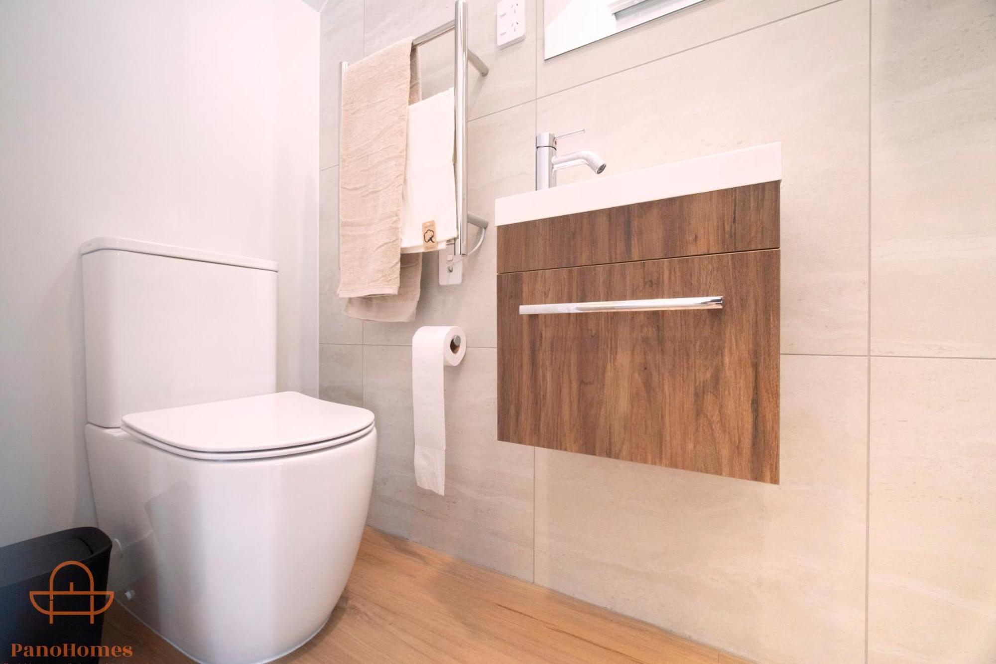Modern Townhouse Close To City With Full Kitchen - Ellerslie Окленд Екстер'єр фото